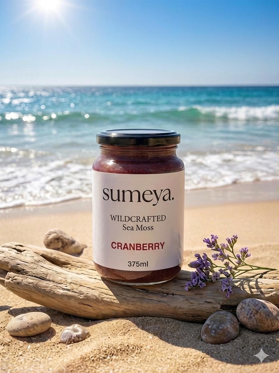 Sumeya sea moss — wildcrafted from the ocean